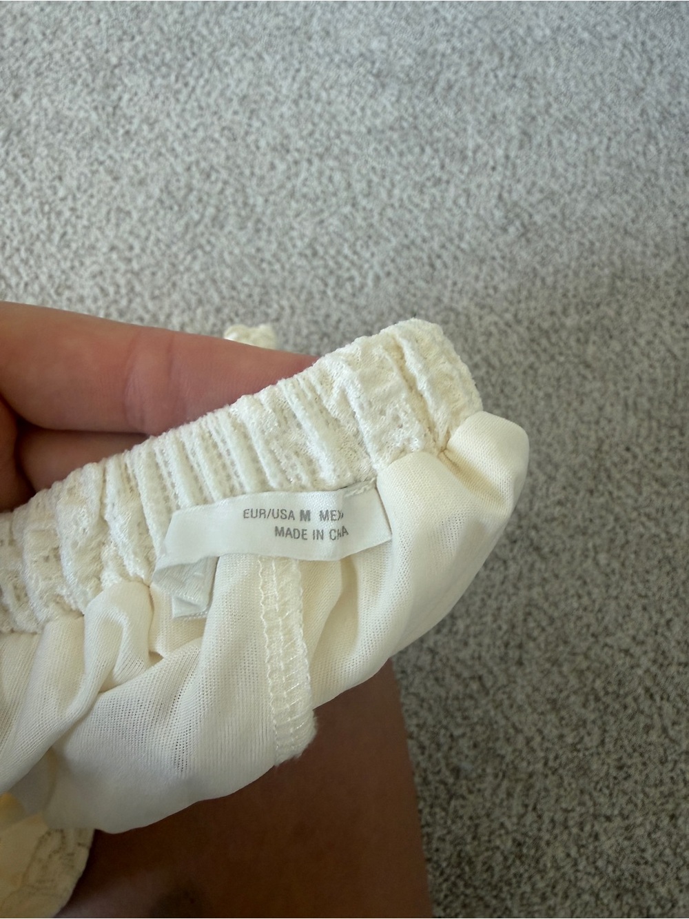 Zara Lace Ruffle Mini Skirt - Picture 4 of 5